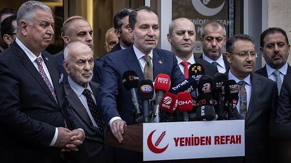 Karamollaoğlu'nun yanı sıra Yeniden Refah Partisi Genel Başkanı Fatih Erbakan'dan da asgari ücret önerisi geldi.  Erbakan, yeni asgari ücret miktarının 15 bin lira olması gerektiğini ifade etti.