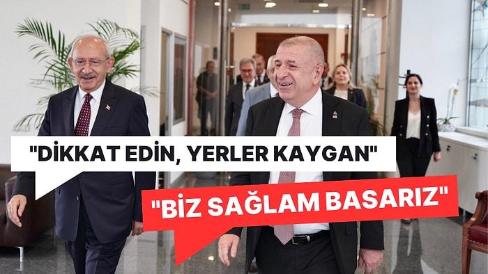 Kılıçdaroğlu ile Özdağ Seçim Sonrası İlk Kez Yan Yana: Özdağ'a Girişte "Yerler Kaygan" Uyarısı