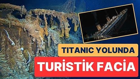 Titanic’in Enkazına Turist Taşıyan Denizaltı Atlantik Okyanusu’nda Kayboldu