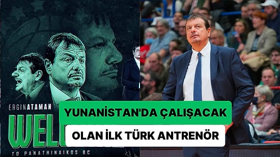 Panathinaikos, Ergin Ataman'la 2 Yıllık Sözleşme İmzaladığını Açıkladı