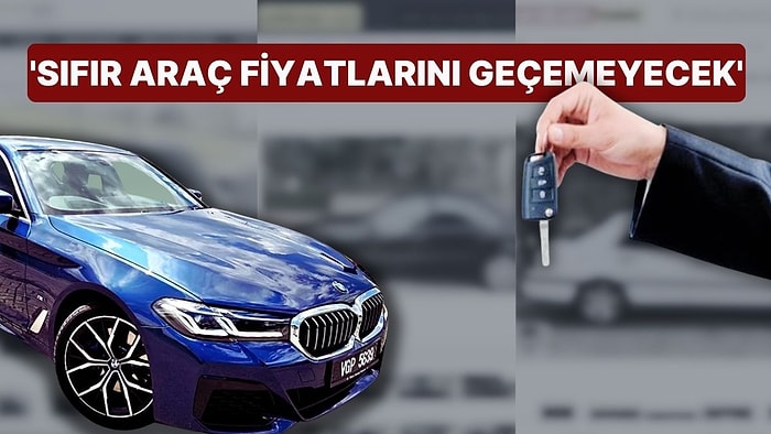 İnternetten İkinci El Araç Satışına Denetim! 'Sıfır Araç Fiyatlarını Geçemeyecek'