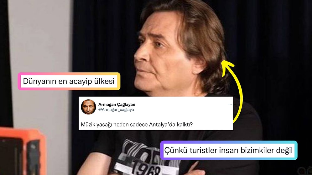 Armağan Çağlayan Sadece Antalya'da Kalkan Müzik Yasağını Sorguladı Sosyal Medya Ayaklandı!