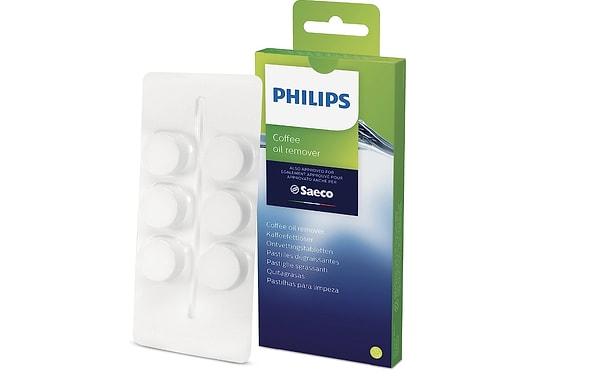 6. Philips kahve yağı çözücü tabletler.