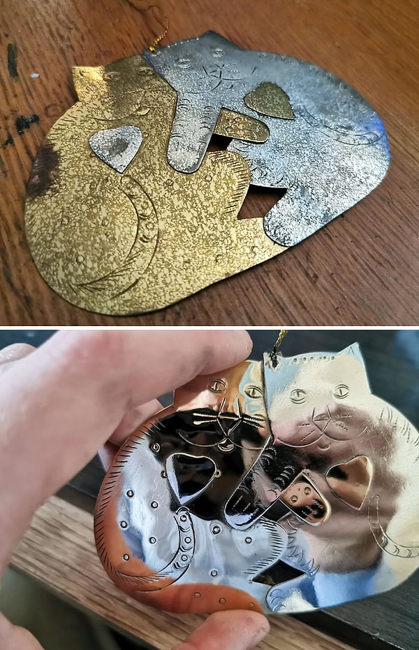 2. «Я отполировал 25-летнюю рождественскую игрушку»