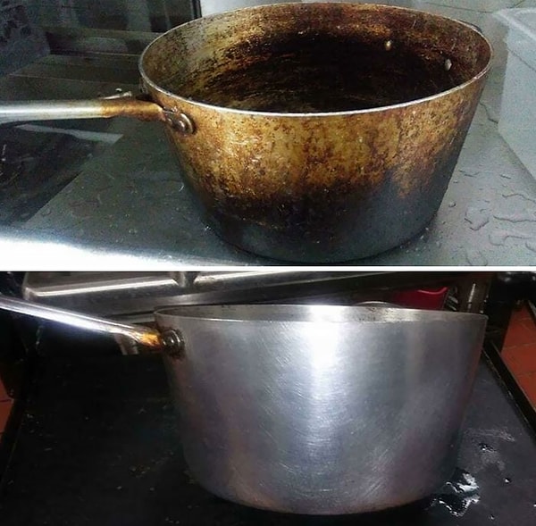 25. «Почистил ковшик»