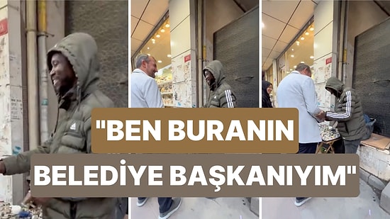 Yanlışlıkla Belediye Başkanına Zabıtanın Gittiği Saati Beklediğini İtiraf Eden Senegalli Saat Satıcısı