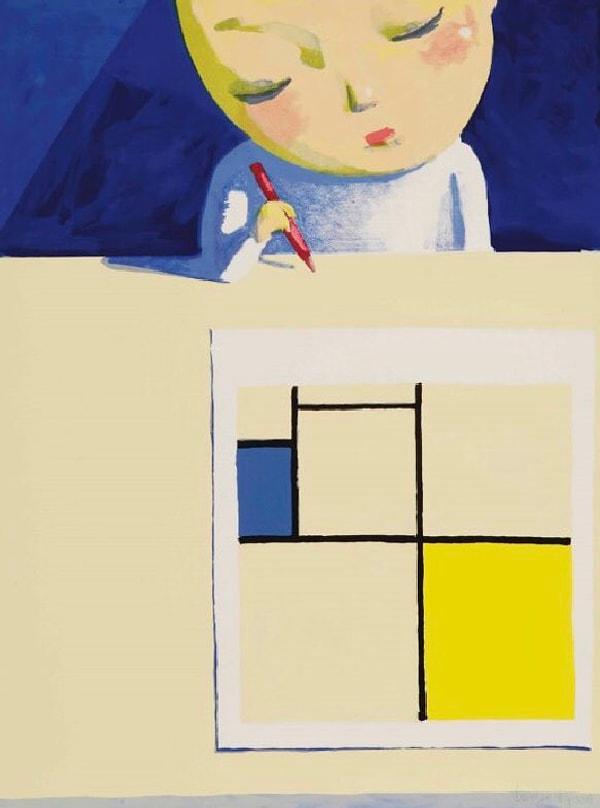 14. She and Mondrian, Liu Ye (2001)