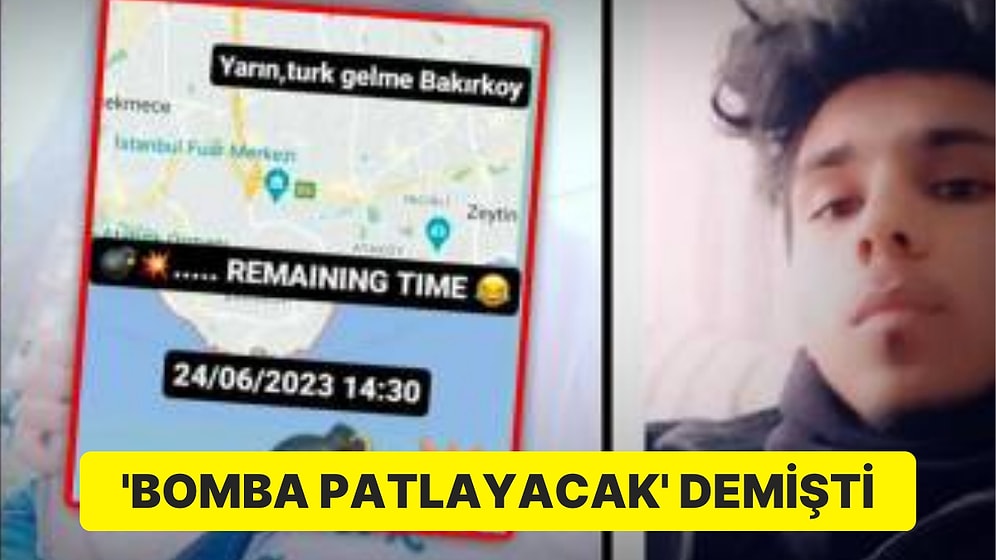 Atatürk’e Hakaret Edip, Bakırköy’de Bomba Patlayacak Diyen Mülteci Yakalandı