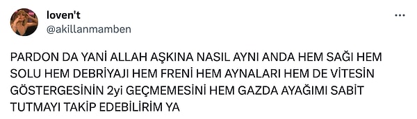 Gayet haklı bir isyan🥺