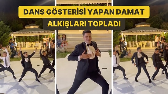 Dansçının Düğünü Böyle Olur! Damat Berk Çiçekgil Düğününde Yaptığı Dans Gösterisiyle Viral OIdu