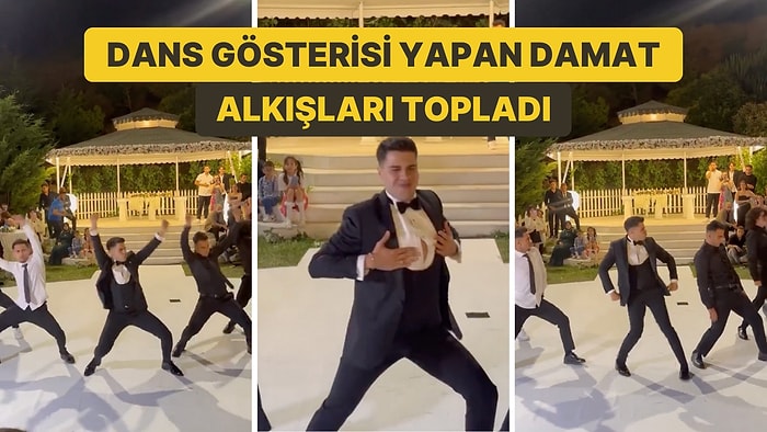 Dansçının Düğünü Böyle Olur! Damat Berk Çiçekgil Düğününde Yaptığı Dans Gösterisiyle Viral OIdu