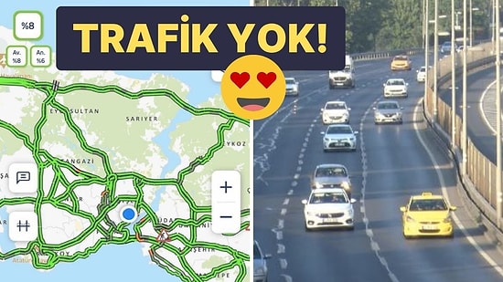 Kurban Bayramı Tatilinde İstanbul’dan Kalabalık Gitti, Pazartesi Sabahı Yollar Bomboş Kaldı