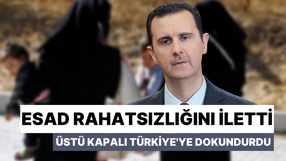 Esad'dan Suriyeli Sığınmacılarla İlgili Yeni Açıklama