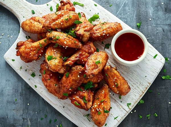 9. Острые жареные крылышки — любите их?