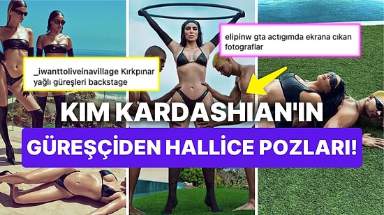 Kim Kardashian'ın Dünyada Yağ Kıtlığına Sebep Olan Bi' Değişik Pozları Dalga Konusu Oldu!