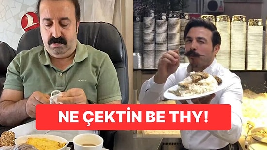 Şırdancı Mehmet'in Ardından Baruthane Pilavcısı da THY Uçağında Pilav Yedi!