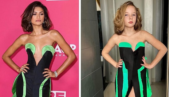 Мама и дочь повторяют экстравагантные образы звезд из того, что под рукой, и это очень круто