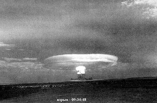 Adeta bir 'nükleer savaş tatbikatı' yapılarak 40 kiloton gücünde bir nükleer bomba patlatıldı!