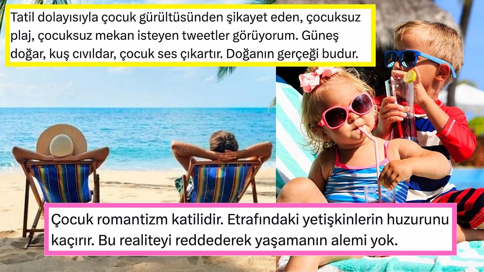 Tatil Mekanlarında Çocuk Olmalı mı Olmamalı mı Sorusu Yeniden Gündeme Geldi ve Tartışma Konusu Oldu!