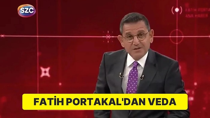 Fatih Portakal Veda Etti: “Olup Olmayacağımı Bilmiyorum”