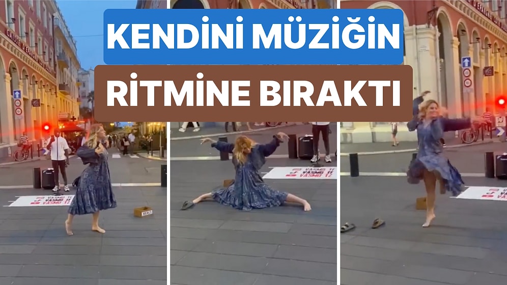 Gazeteci Ayşe Arman'ın Kızı Alya Dormen Nice Sokaklarında Kendini Müziğin Ritmine Kaptırdı