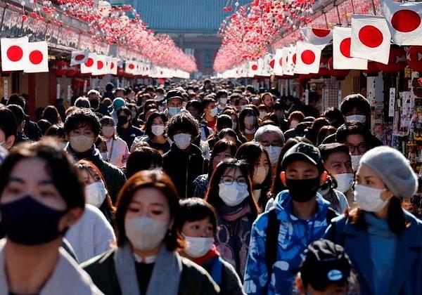 2. Japonya dünyanın en kalabalık 11. nüfusuna sahiptir.