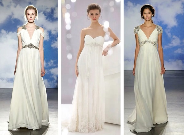 Вам подойдет свадебное платье в греческом стиле!