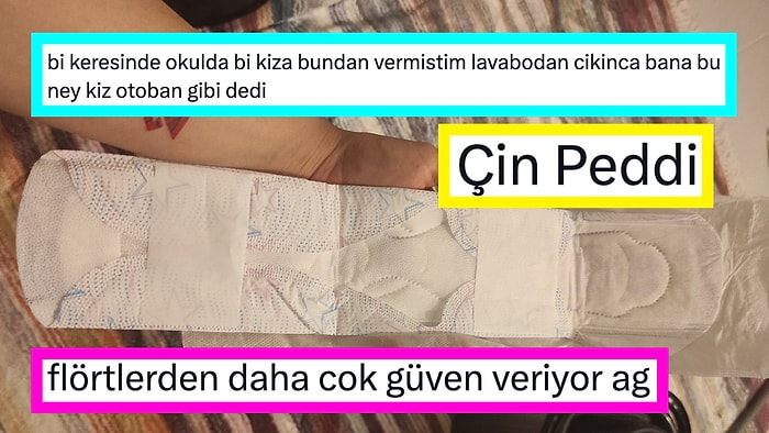 Adet Dönemini Kurtarmakta Yepyeni Bir Boyuta Ulaşan Ekstra Uzun Ped Goygoycuların Diline Düştü