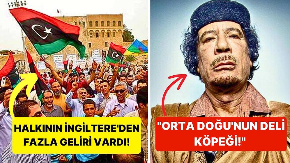 Batı'da "Orta Doğu'nun Deli Köpeği" Denilen Ama Afrika'da "Büyük Lider" Olarak Anılan Muammar Kaddafi Kimdir?