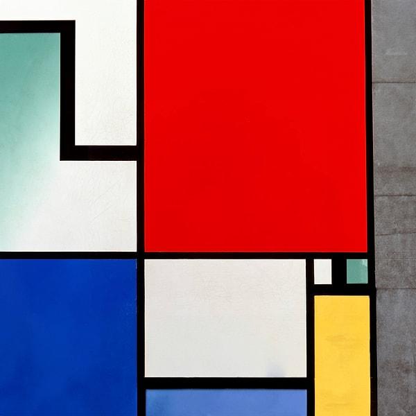 2. Kırmızı, Sarı ve Mavi ile Kompozisyon, Piet Mondrian (1930)