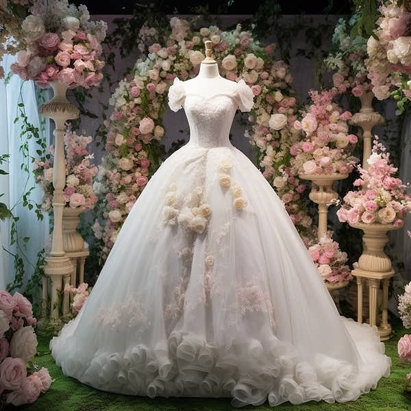 43. Барби — свадебная фантазия: