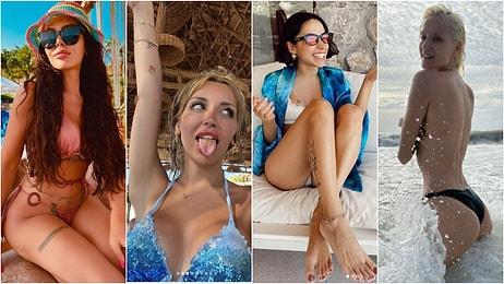 Şeyma Subaşı'nın Ibiza Kombininden Wanda Nara'nın Mutlu Aile Pozuna Ünlülerin Instagram Paylaşımları