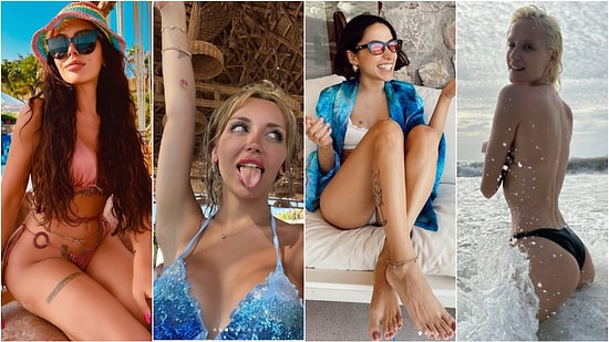Şeyma Subaşı'nın Ibiza Kombininden Wanda Nara'nın Mutlu Aile Pozuna Ünlülerin Instagram Paylaşımları