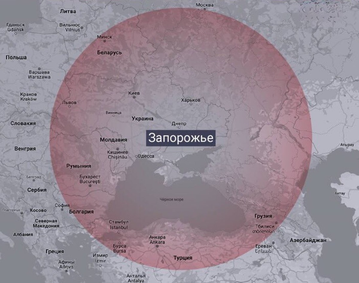 Карта новороссии на сегодняшний день