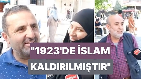 Bir Sokak Röportajında “Cumhuriyet Kaç Yılında İlan Edilmiştir?” Sorusuna Birbirinden İlginç Cevaplar Verildi