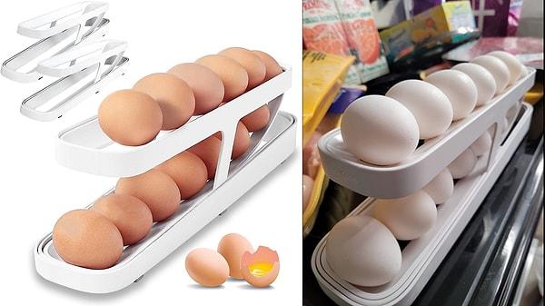 10. Yumurtalarınızı güvenle pratik şekilde saklayabilirsiniz.