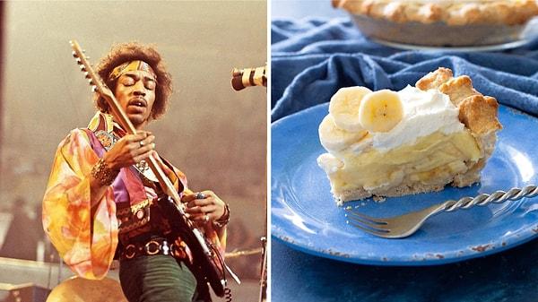 Jimi Hendrix: Spagetti, Çilekli Kurabiye ve Muzlu Kremalı Pasta