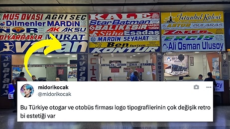 Otogarlar ile Otobüs Firmalarının Senelerdir Değişmeyen İlginç ve Retro Estetiğini Yakından İnceliyoruz