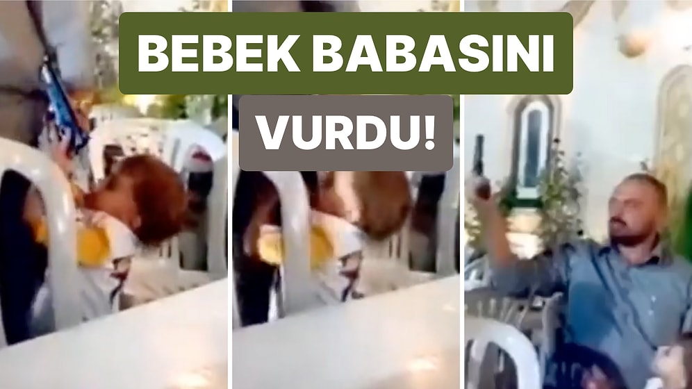 Her Detayıyla Kan Donduran Olay! Bir Düğünde Eline Tabanca Verilen Küçük Çocuk Babasını Vurdu