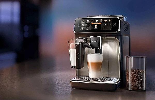 10. Tam otomatik bir espresso makinesine kim hayır diyebilir ki?