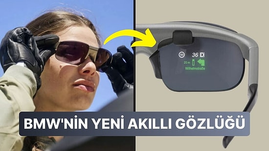 BMW'den Bilim Kurgu Filmlerinden Fırlayan Teknoloji: Motosikletlerle Uyumlu Çalışacak Akıllı Gözlük Tanıtıldı!