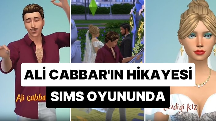 Listeleri Kasıp Kavuran Ali Cabbar'ın Hikayesi Sims Oyununda!