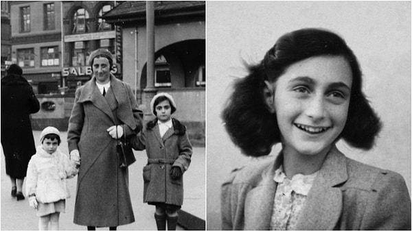 9. "Yahudi katliamının simgesi haline gelmiş Anne Frank."