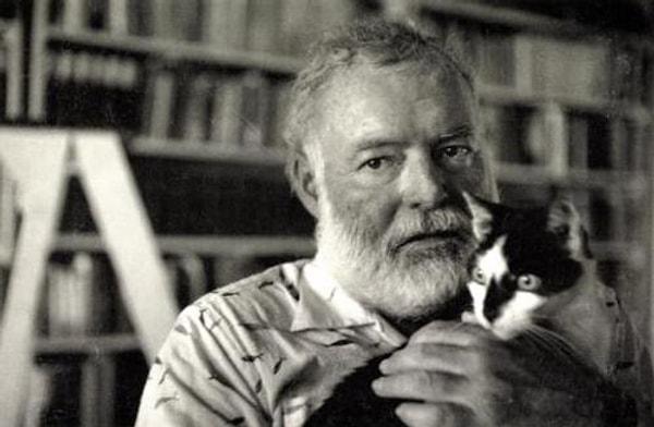 15. "Ernest Hemingway'in hayatını okumanızı tavsiye ederim."