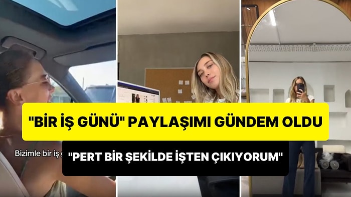 Lüks Aracıyla İşe Gidip Hiçbir Şey Yapmadan İşten 'Pert' Çıkan Kadının Gündem Olan 'Bir İş Günü' Paylaşımı