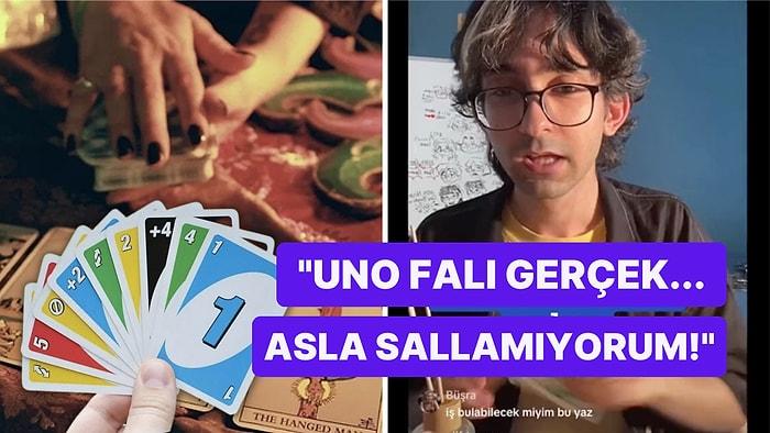 TikTok'ta 'Uno Kartlarıyla' Tarot Falı Bakan Gencin Kullandığı Yöntemi Görenler Gözlerine İnanamadı!