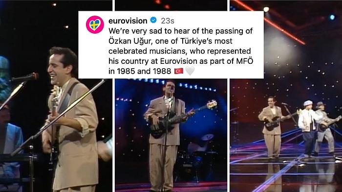Eurovision Resmi Hesabı Özkan Uğur İçin Üzüntülerini Dile Getirdikleri Bir Paylaşım Yaptı
