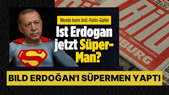 Alman Bild Gazetesi'nden 'Süpermen'li Erdoğan Kapağı