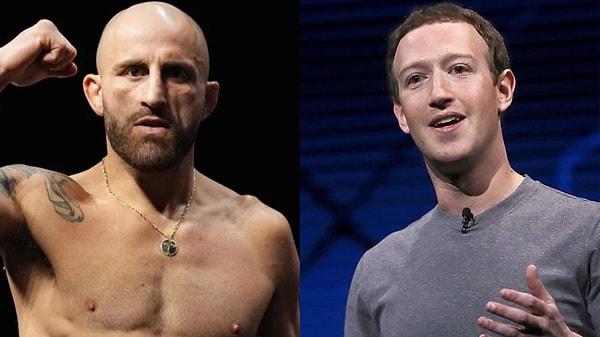 Zuckerberg antremanlarına UFC’de ortasiklet şampiyonu olan Israel Adesanya ve hafifsiklet şampiyonu Alexander Volkanovski’yle devam ediyor.