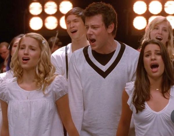 12. Glee, Rachel/Finn/Quinn